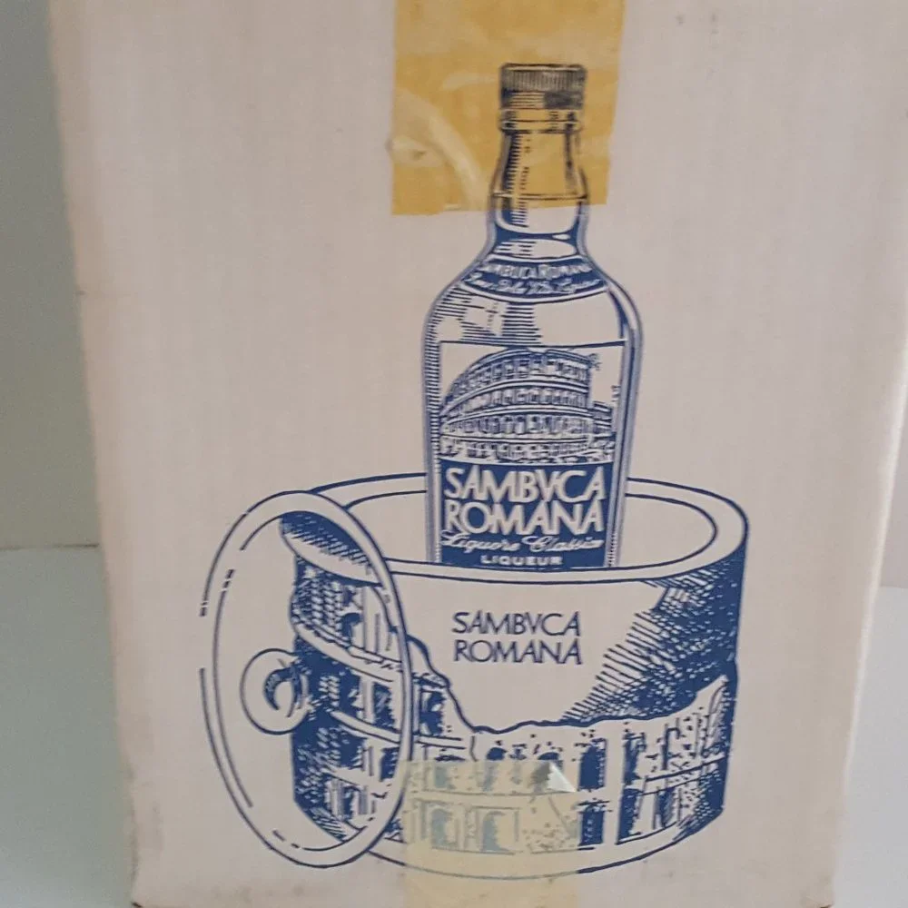 Ice Bucket Roman Colosseum Sambuca Romana Vintage Rare Unique*Read*